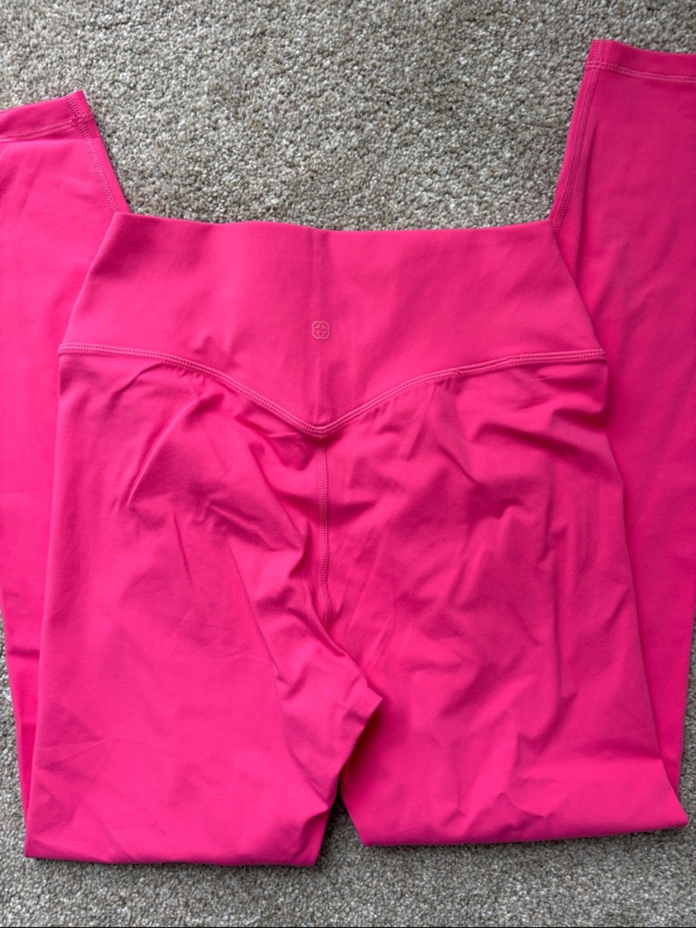 Comfrt High-Rise Pink Leggings NWOT - Picture 2 of 5